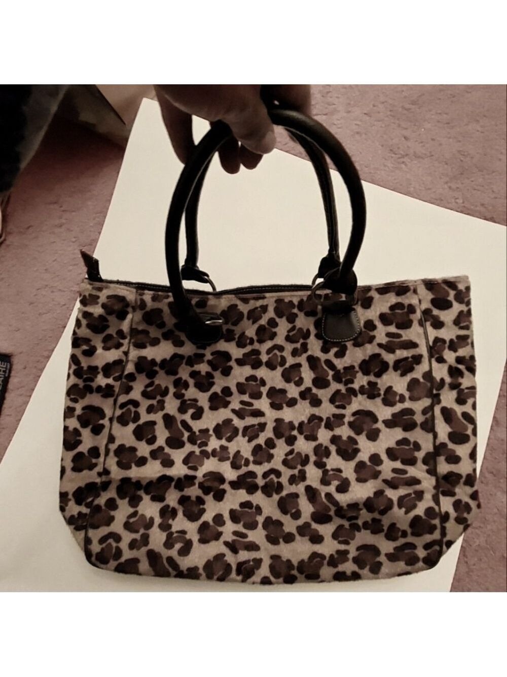 Vintage* Avon Animal Print Bag